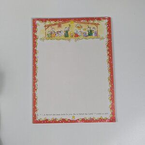 Dayspring Nativity Scene Christmas Holiday Stationary 8.5" x 11" Printer Paper